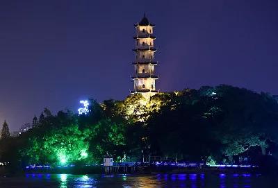 荣事达智能照明·江心屿夜景